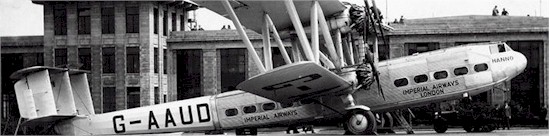 tmb 550 croydon imperial airways