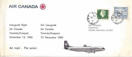 tmb 550 first day covers yyz freeport