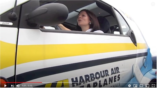 tmb 550 harbour air video