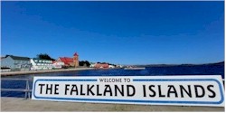 tmb welcome falklands sign