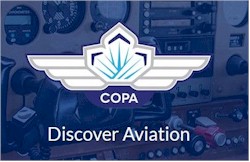 discover aviation emblem