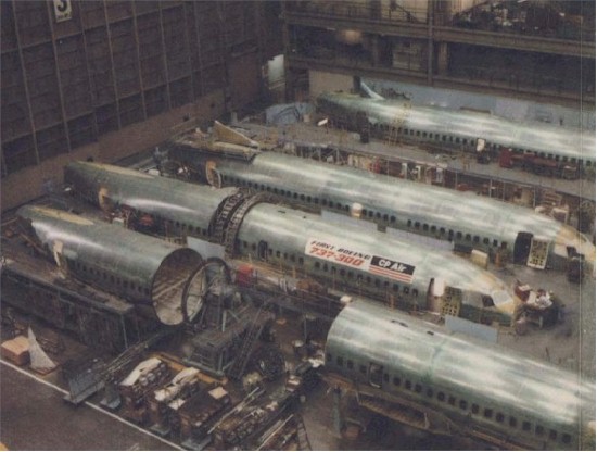 tmb 550 Boeing Production Line 1