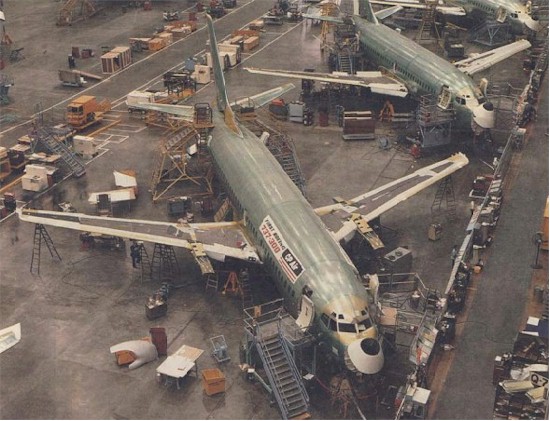 tmb 550 Boeing Production Line 2