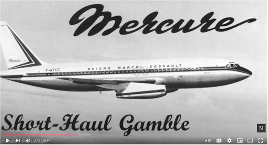 tmb 550 Dassault Mercure video