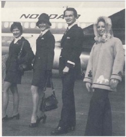 tmb 250 nordair uniform 1972